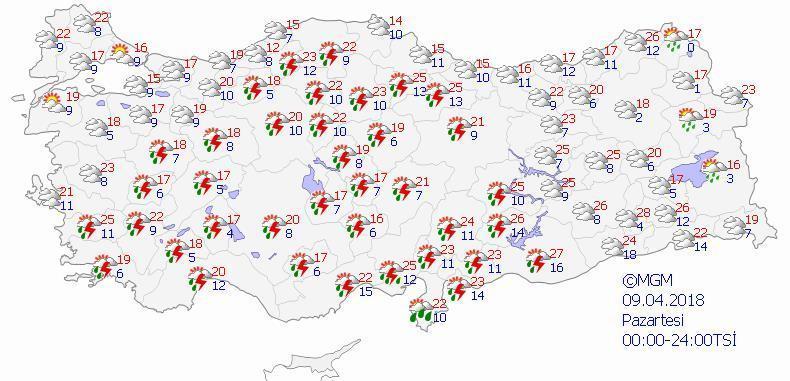 Meteorolojiden son dakika uyarısı