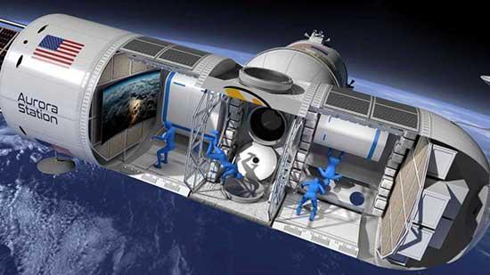 Geleceğin ilk lüks uzay oteli 2022 yılında açılıyor