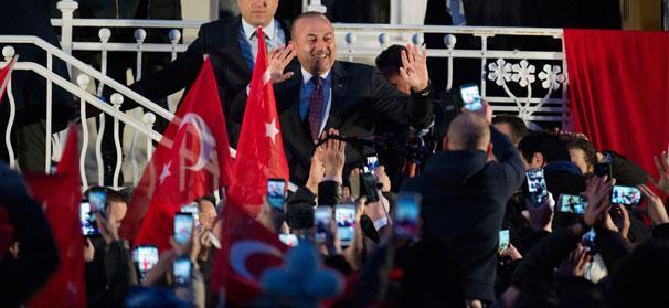 Dışişleri Bakanı Çavuşoğlu Almanyada konuştu