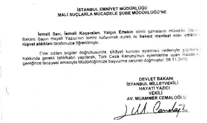 Rüşvet paraları müdürlerin cebinde