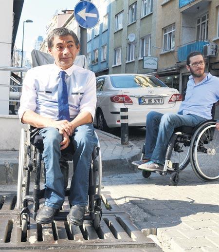 Istanbul engellileri evine hapsediyor