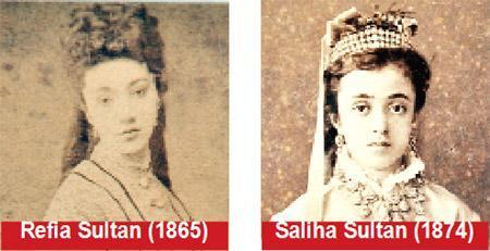 Fatma ve Refia sultanların başları 1865’te açıktı