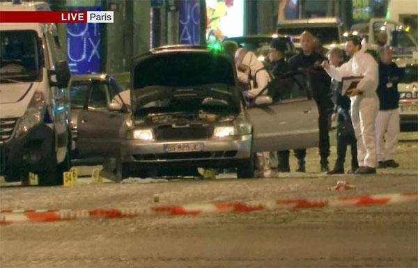 Son dakika... Pariste saldırıya uğrayan polisler Türkiyenin tanıtma ofisini koruyordu