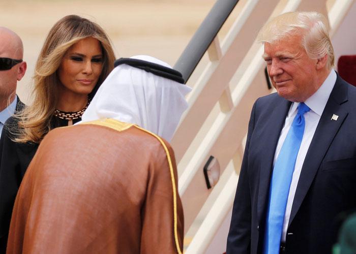 Son Dakika... Trump Suudi Arabistanda Kraldan en üst düzey devlet nişanı