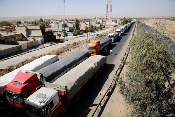 Son dakika... Erbil çevresinden şok fotoğraflar Eller tetikte...