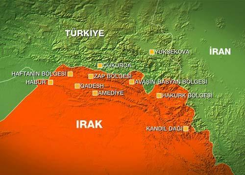 Türk jetleri PKK kamplarını vurdu