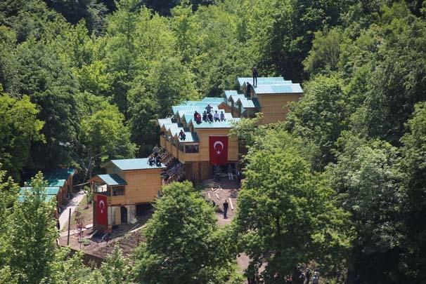 Yuvacık Barajı çevresindeki tesislerin yıkımında biber gazlı müdahale