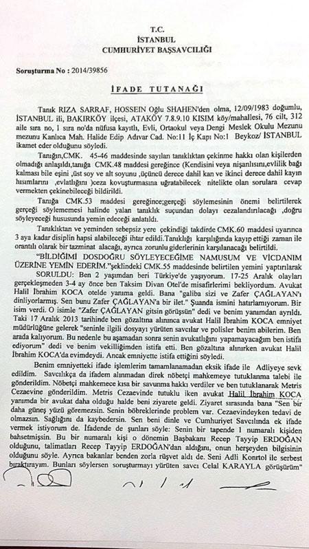 Erdoğan’ı suçla seni kurtaralım
