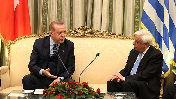 Son dakika:Tarihi ziyarette Cumhurbaşkanı Erdoğandan Lozan resti