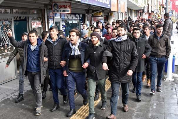 ABDnin Kudüs kararına ülke genelinden protestolar