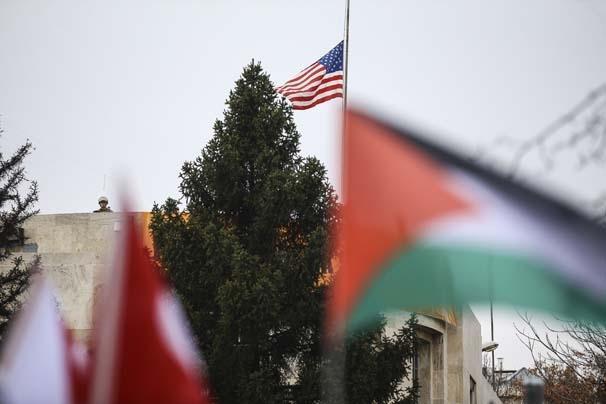 ABDnin Kudüs kararına ülke genelinden protestolar