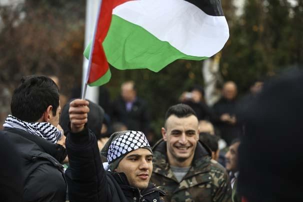 ABDnin Kudüs kararına ülke genelinden protestolar