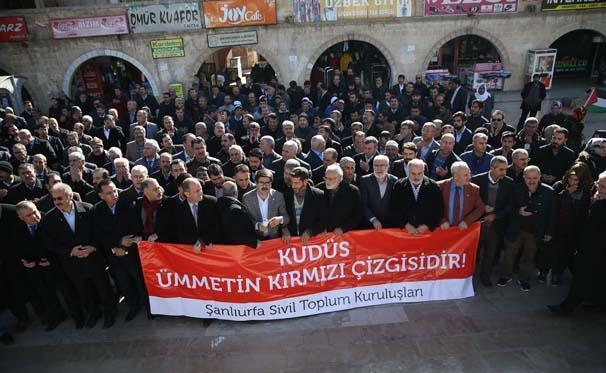 ABDnin Kudüs kararına ülke genelinden protestolar