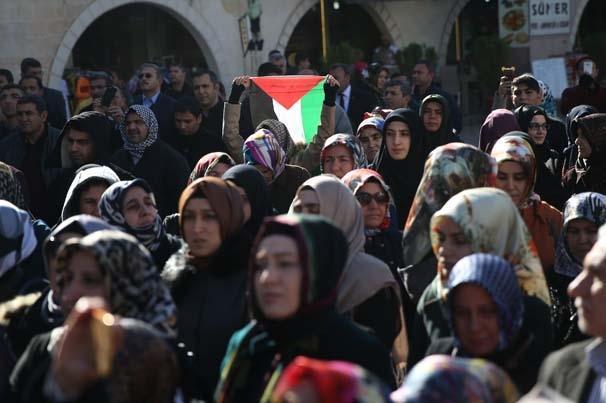 ABDnin Kudüs kararına ülke genelinden protestolar