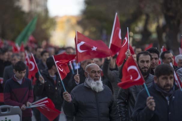 ABDnin Kudüs kararına ülke genelinden protestolar