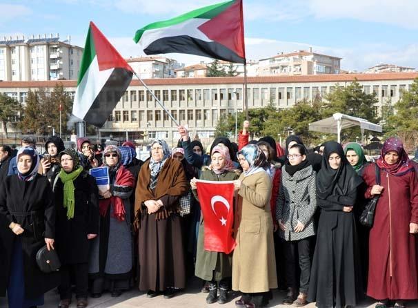 ABDnin Kudüs kararına ülke genelinden protestolar
