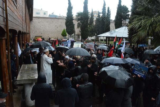 ABDnin Kudüs kararına ülke genelinden protestolar