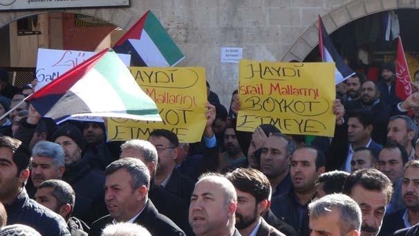 ABDnin Kudüs kararına ülke genelinden protestolar