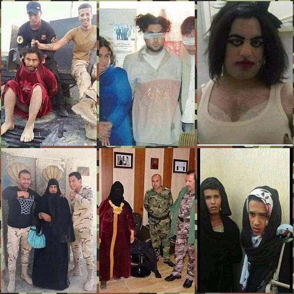 IŞİD teröristleri kadın kılığında yakalandılar