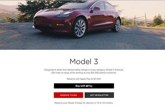 Apple Pay ile Tesla otomobil satın alınabilecek