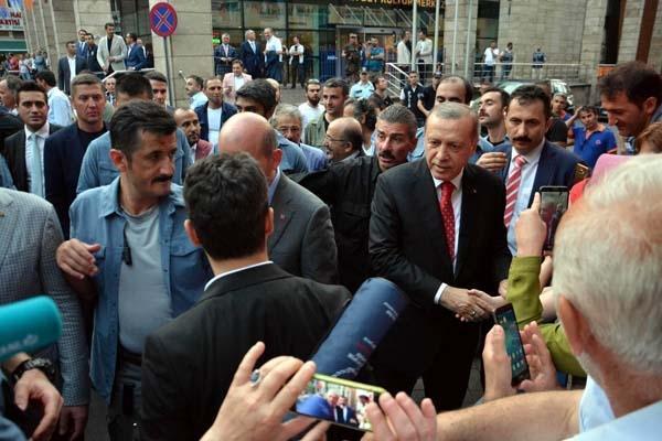 Cumhurbaşkanı Erdoğana sevgi seli