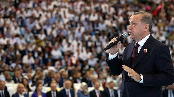 Cumhurbaşkanı Erdoğan:  Hiç kimse kerameti kendinde görmesin