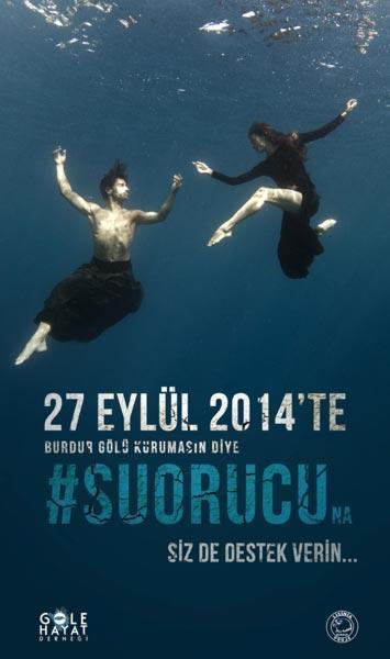 Burdur Gölü için 1 milyon kişi seferber oldu
