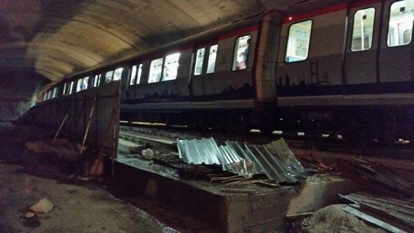 İstanbul’da metro kazası