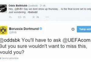 Dortmunda rakipten ilginç soru Maça çıkmasak...