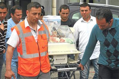 Hastanede yangın paniği