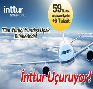 En Ucuz Uçak Biletleri Üstelik 6 Taksit İle 