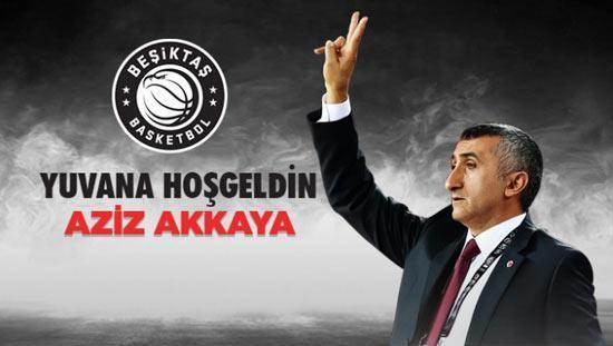 Beşiktaş Bayan Basketbol Takımı antrenörlüğüne Aziz Akkaya getirildi