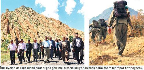 PKK’lı ilk gruplar Kuzey Irak’a geçti