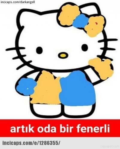 F.Bahçe, Hello Kitty ile anlaştı, capsler patladı...