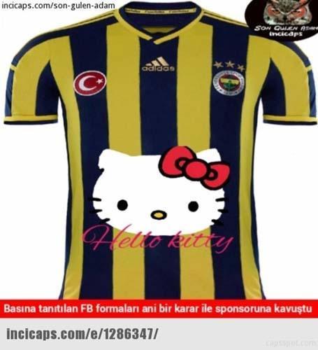 F.Bahçe, Hello Kitty ile anlaştı, capsler patladı...