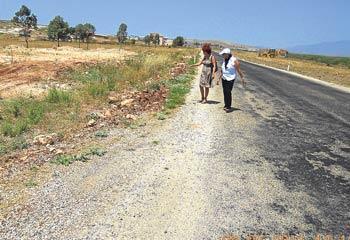 Kaldırım çalışması niçin yarım bırakıldı