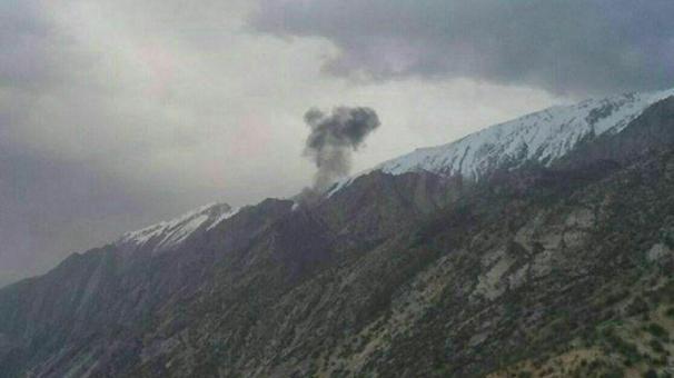 Türk uçağı İran’da düştü Uçaktaki 11 kişi...