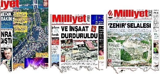 Gökyüzünden habere imza attı