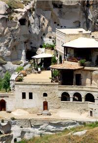 Kapadokyada kalıntılardan yaratılan bir ev...