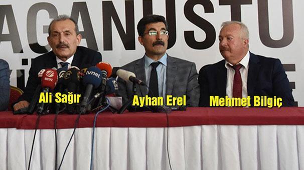 MHPden flaş karar Üç kişilik kurultay çağrı heyeti ihraç edildi