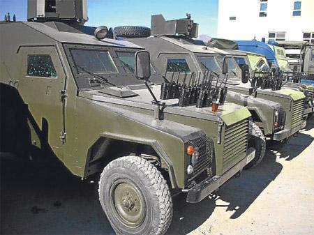 Polise 100 milyonluk zırhlı araç
