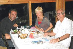 Çeşme Can Baba’da özel mönü