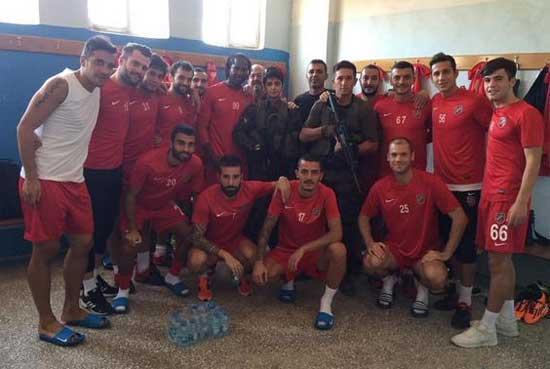 Kurtalanspor- Karşıyaka maçı olaylar yüzünden tatil edildi