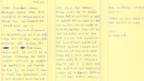 6 yaşındaki ABDli çocuk evini Ümran Dakneşe teklif etti