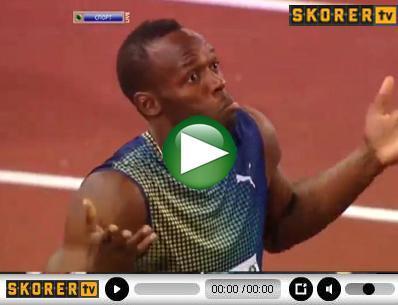 Usain Bolt Romada geçildi