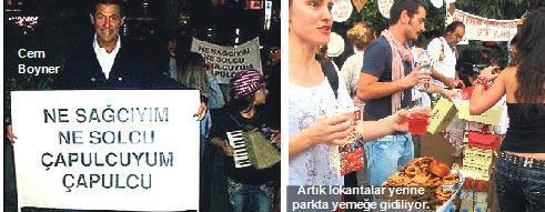 Yeni buluşma noktası: Gezi Parkı