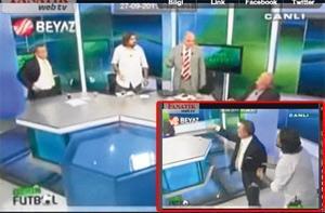 BEYAZ TV’DE KiRLi KAVGA