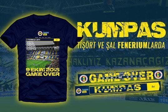 Fenerbahçeden Kumpas tişörtü