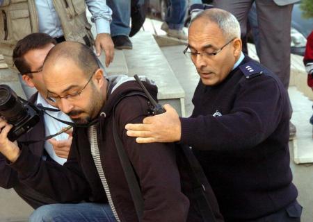 Şemdinli davasında polis gazeteci gerilimi