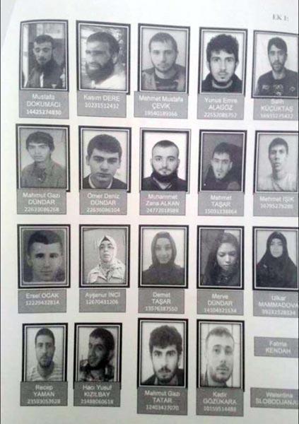 IŞİD’in 21 bombacısı her yerde aranıyor